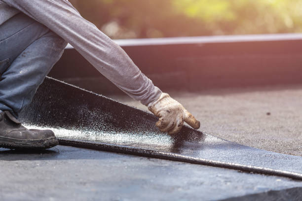 Professional Interior Drainage System technician working in Dumont, NJ